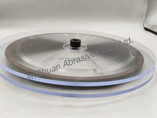 R0.8mm 200mm Rein Bonded Grinding Wheel บีบีเอ็น ล้อแกะ
