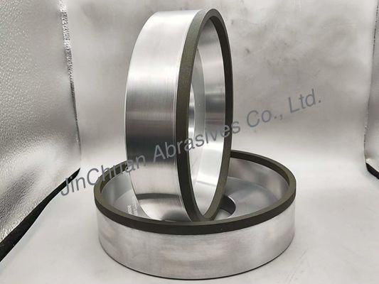 6A2 สายพันธนาการธาตุคาร์สิน CBN ล้อเลื่อยด้วยเส้น径 203mm ช่องภายใน 84mm ความหนา 51mm