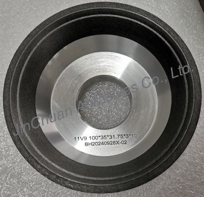 กว้าง 100mm 11V9 Cup-Shaped Resin Bond CBN Grinding Wheel