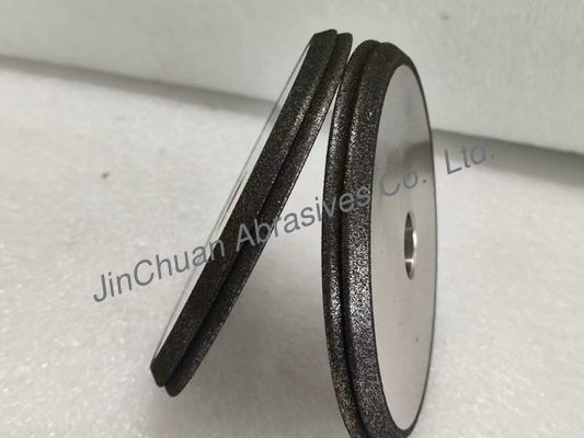 เครื่องบด CBN ที่ติดต่อกันด้วยไฟฟ้า โดยใช้ฟันคู่ กว้าง 125mm