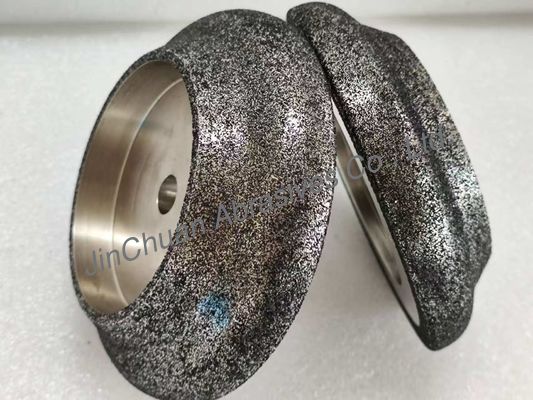 เครื่องบด CBN ที่เคลือบด้วยไฟฟ้า สําหรับใบเลื่อยแผ่นด้วยกระบอกเหล็ก กว้าง 127 มม