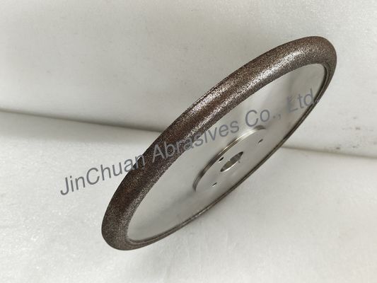 ล้อแกร่ง CBN ขนาด 300 มม สําหรับการแกร่งใบเล็บสายพัดบันด์เซาที่แม่นยําใน B50/50 Grits