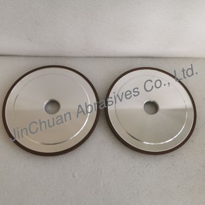 14A1 200mm D107 ผ่าพันธนาการเรซิน ทองเหลืองบดล้อสําหรับ sharpening ชุดตัดมีดตรงสําหรับเครื่องจักรไม้