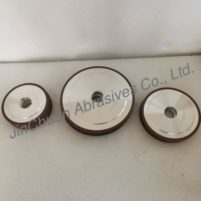 14A1 200mm D107 ผ่าพันธนาการเรซิน ทองเหลืองบดล้อสําหรับ sharpening ชุดตัดมีดตรงสําหรับเครื่องจักรไม้