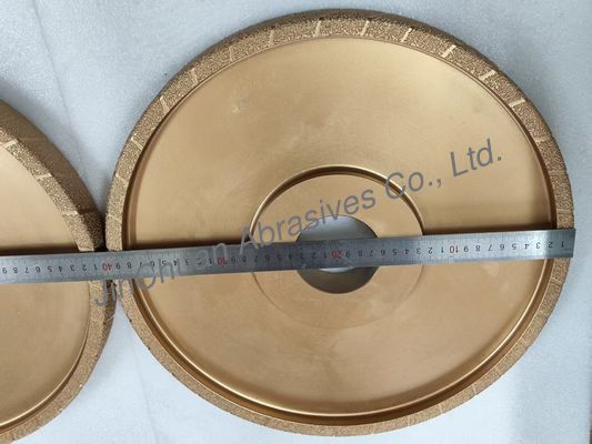 400 มิลลิเมตร แกรฟเกรน วัคูมิท แบรซ ดิแอมงล้อ D25/30 ล้อบดสําหรับเหล็กเหล็ก