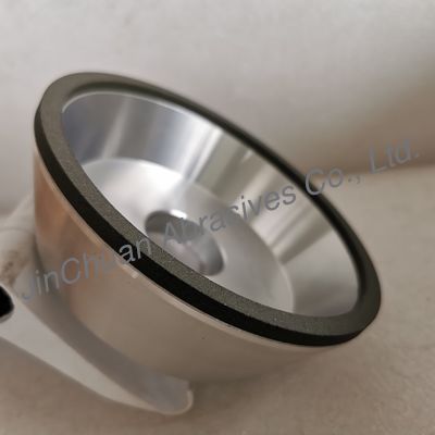 11A2 125*40*32*6*4mm B151 C75 สายพันธนาการพยาธิ CBN เครื่องบดสําหรับการแปรรูปเหล็กและคาร์ไบด์ความเร็วสูง