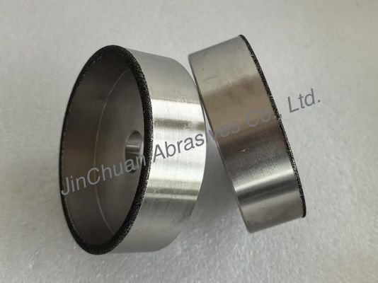 ล้อถ้วย 6A2 สำหรับใบเลื่อย Stellite สำหรับการเจียรและลับคม ล้อเจียรแบบชุบ