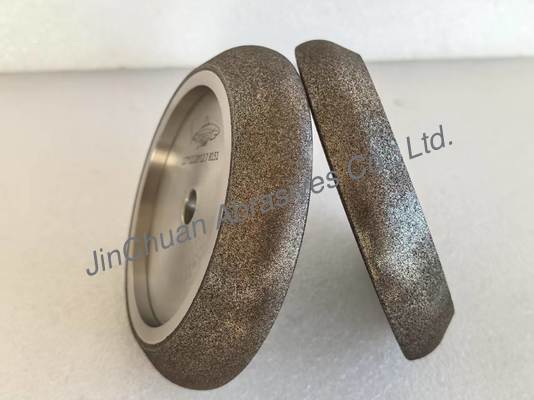 ล้อลับคม Woodmizer สีเหลืองอำพันและสีดำ สำหรับลับคมใบเลื่อยสายพาน Woodmizer ขนาด 5 6 8 นิ้ว