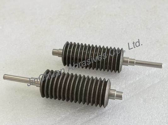 ล้อบด CBN ที่ไม่ได้เป็นมาตรฐานที่กําหนดเอง 30 * 122.5 * 6 * 3 มม สําหรับการคมใบเลื่อย Multitool ((BIM,HCS,HSS)