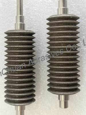 ล้อบด CBN ที่ไม่ได้เป็นมาตรฐานที่กําหนดเอง 30 * 122.5 * 6 * 3 มม สําหรับการคมใบเลื่อย Multitool ((BIM,HCS,HSS)