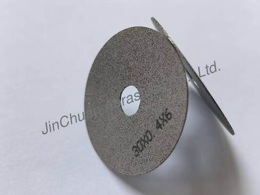 0.4mm supper thin chip breaker โลหะบอนด์ cbn ล้อตัด 1A8 สําหรับ slotters