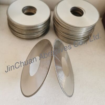 กว้าง 127 มม ความหนา 1.55 มม Grit D151 ใบเลื่อยเพชรไฟฟ้า