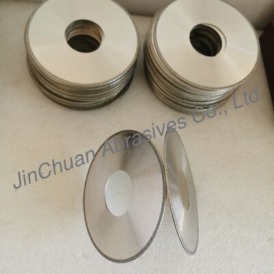 กว้าง 127 มม ความหนา 1.55 มม Grit D151 ใบเลื่อยเพชรไฟฟ้า