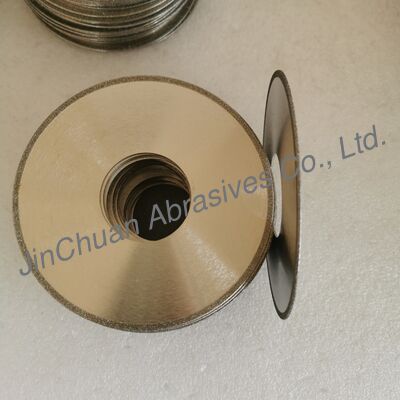 กว้าง 127 มม ความหนา 1.55 มม Grit D151 ใบเลื่อยเพชรไฟฟ้า