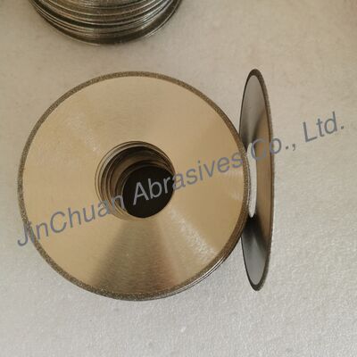 กว้าง 127 มม ความหนา 1.55 มม Grit D151 ใบเลื่อยเพชรไฟฟ้า