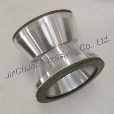 11A2 สายพันธุ์เรซิน CBN เครื่องบด 90 * 35T * 10 * 10 * 3 มิลลิเมตร การบดแห้ง B126