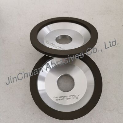 12A2 ผ่าพันธนาการธาตุเรืองเพชร 125*25T*31.75*6*12mm D91 การบดน้ํา