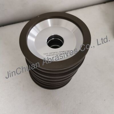 12A2 ผ่าพันธนาการธาตุเรืองเพชร 125*25T*31.75*6*12mm D91 การบดน้ํา