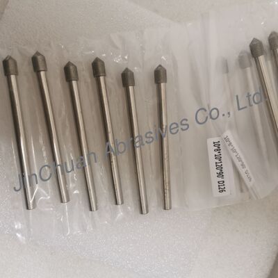 เครื่องบด 10*8*10*120 มิลลิเมตร 30°-120° D126 เครื่องบดเคลือบไฟฟ้าสําหรับคาร์ไบดซีเมนต์