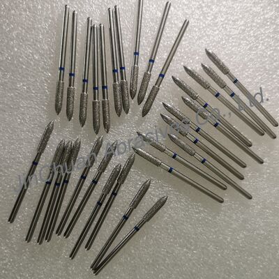 หัวกรอเพชรเคลือบ 3 ชั้น ความเร็วต่ำ สำหรับทันตกรรม