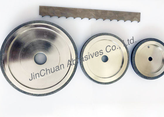 ล้อ CBN สำหรับการลับคมเลื่อยสายพานด้วยโปรไฟล์ 10/30 สำหรับ Wood Mizer 10/30