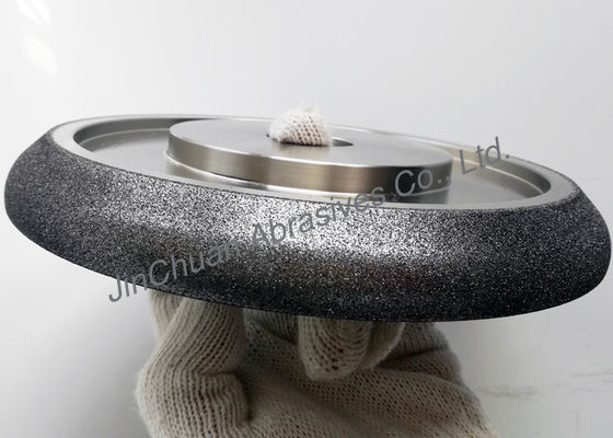 203.2 มิลลิเมตร * 22.23 มิลลิเมตร B213 / 8 "ไม้ -Mizer CBN เหลาล้อ / Electroplated CBN ล้อสำหรับเลื่อยวงเหลา