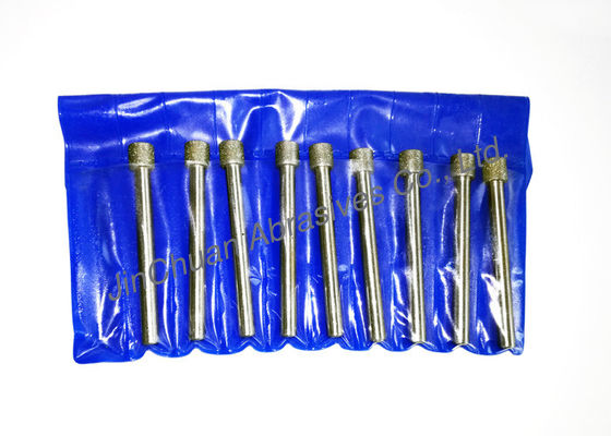 หมุดเจียรเพชร ไฟฟ้า ขนาดเล็กสำหรับเส้นผ่านศูนย์กลางด้านใน D126 กรวด