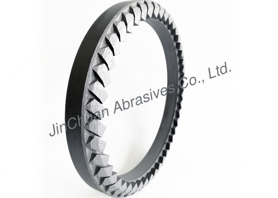 ล้อเพชรทรงกระบอกเผาที่มีความแข็งแรงสูงสำหรับผ้าเบรคขนาดที่กำหนดเอง