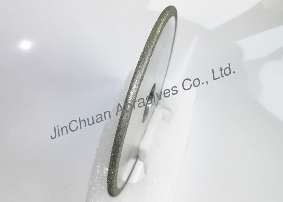 ล้อเจียรเพชร ไฟฟ้า ทรงกลมสำหรับผ้าเบรค Slotting เครื่องทำสมดุลกลอง