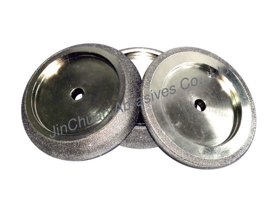 ล้อลับคม CBN ความแม่นยำในมิติสูงสำหรับเลื่อยสายพานไม้ 6 นิ้ว