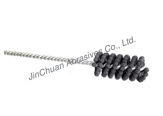 หัวขัด 76 มม. สีดำแปรง Honing ยืดหยุ่นสำหรับการขัดและลบคม