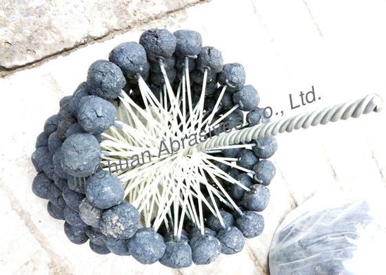 แปรงขัดขนาดเส้นผ่านศูนย์กลางซิลิคอนคาร์ไบด์ 178 มม. / เครื่องมือเสริมความยืดหยุ่นที่มีความยืดหยุ่นใช้เพื่อลบเสี้ยน