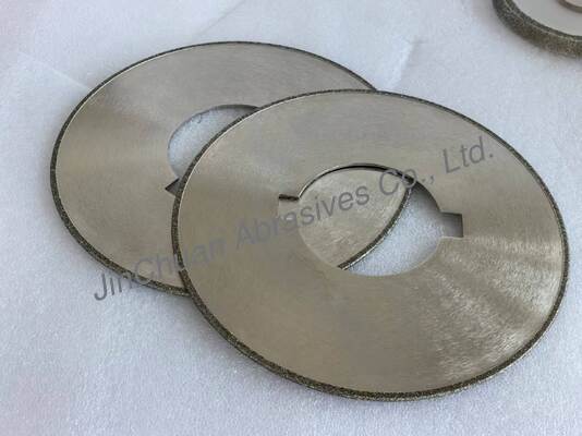 1A1R ล้อเลื่อยเพชรเคลือบไฟฟ้า 200x3x75x3mm