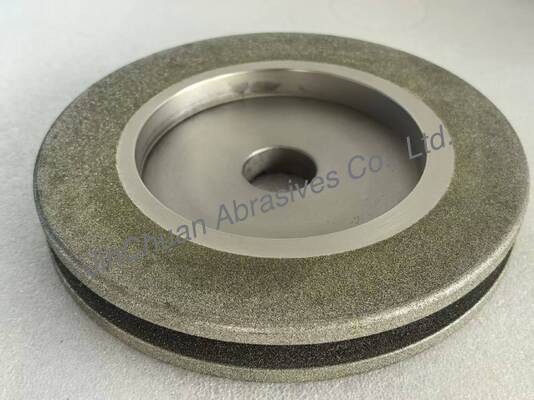 เครื่องบดเพชรแบบพิเศษที่มีรูปร่างไฟฟ้าเคลือบ ใช้ในการบดโปรไฟล์ เลข Grit D120/140