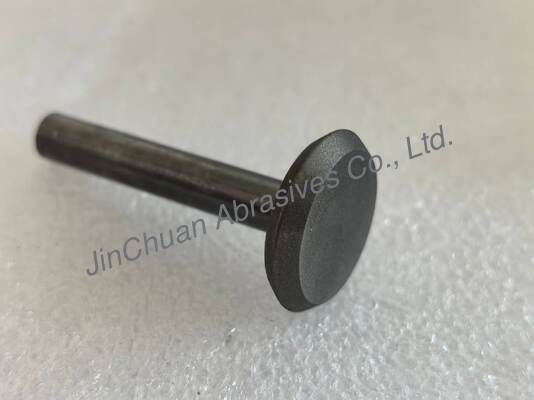 หัวการบดเพชร CBN ที่เคลือบด้วยไฟฟ้า Tungsten Carbide Body Black 800# 1200# สําหรับการบดแม่นยํา