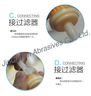 สแตนเลสสตีลไดมอนด์การนวดจิ๋วตะไบเพชรขนาดเล็กเพื่อความงามของผิว