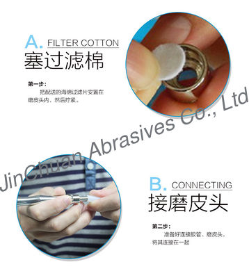 สแตนเลสสตีลไดมอนด์การนวดจิ๋วตะไบเพชรขนาดเล็กเพื่อความงามของผิว