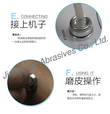 สแตนเลสสตีลไดมอนด์การนวดจิ๋วตะไบเพชรขนาดเล็กเพื่อความงามของผิว