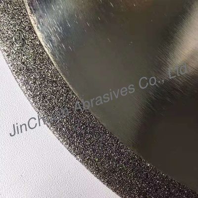 แผ่นตัด CBN ด้วยไฟฟ้า, ล้อเจียรไนต์ B50 12 '' สำหรับการตัดเหล็กสปริง