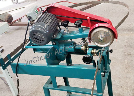 เครื่องลับใบเลื่อยสายพานอัตโนมัติ MR111 / เครื่องขัดเหล็กเกียร์ไม้สีเขียว