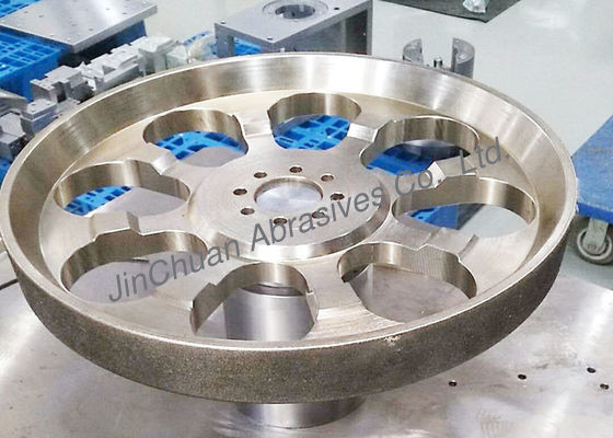 กรวด B 60/70 Electroplated CBN เพชรล้อบด CBN ล้อความหนา 55 มม