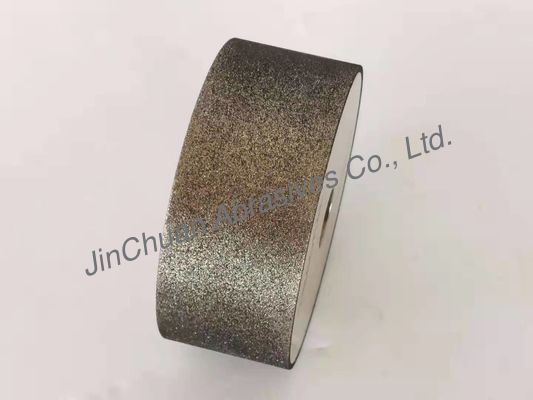 ล้อบด CBN ทรงกระบอกหนา 4 นิ้วเส้นผ่าศูนย์กลางภายใน 127 มม. ความแข็งสูง