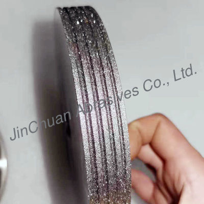 CBN ล้อเจียร, เลื่อยวงลับคม, วงกลม, สีน้ำตาลเข้มล้อบด Electroplated