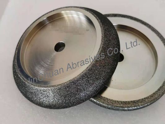 127 * 12.7 * 25 ล้อเพชร CBN Abrasive ที่มีขนาดอนุภาค 213 10/30