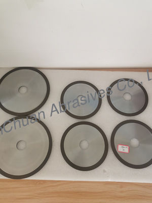 เรซิ่นบอนด์เพชร CBN ตัดล้อสำหรับคาร์ไบด์ทังสเตนแก้วแม่เหล็กควอตซ์