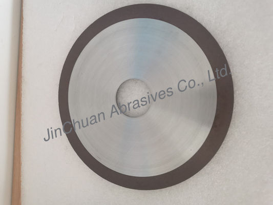 เรซิ่นบอนด์เพชร CBN ตัดล้อสำหรับคาร์ไบด์ทังสเตนแก้วแม่เหล็กควอตซ์
