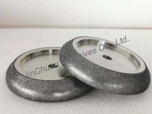 แผ่นเจียรเลื่อยสายพาน 5 นิ้วเป็น Woodmizer CBN Grinding Wheel B181 Grit Mesh