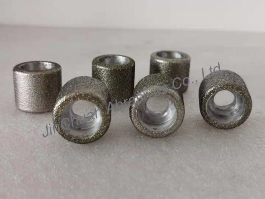 D50/60 ล้อเจียรเพชร Electroplated 28 * 25 * 12 * R2 การใช้ยาง