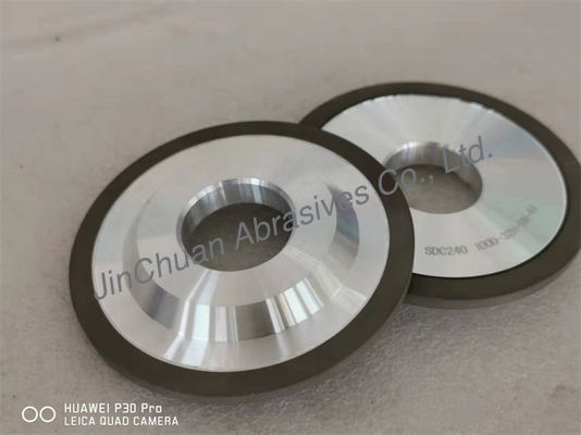 เรซิ่นบอนด์เพชร Abrasive Grinding Wheel 3A1 100*11*32*6*4 D240# 100%