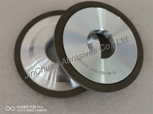เรซิ่นบอนด์เพชร Abrasive Grinding Wheel 3A1 100*11*32*6*4 D240# 100%